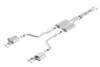 Borla 11-14 Dodge Challenger 3.6L AT/MT RWD 2Dr Single Split Rear Exit Rectangle Tip Catback Exhaust - 140482