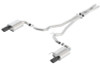 Borla S-Type Catback Exhaust w. Black Tips - 15-17 Mustang GT