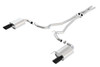 Borla Atak Catback Exhaust w. Black Tips - 15-17 Mustang GT