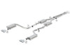 Borla 15-16 Dodge Challenger R/T 5.7L Dual Rectangle Angle Cut Dual Split Rear Exit ATAK Exhaust - 140628
