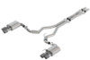 Borla S-Type Valved Catback Exhaust w. Carbon Fiber Tips - 18-23 Ford Mustang GT