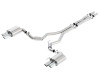 Borla S-Type Catback Exhaust w. Polished Tips - 18-23 Ford Mustang GT