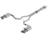 Borla Atak Catback Exhaust w. Carbon Fiber Tips - 18-23 Ford Mustang GT