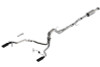 Borla F-150 2021 5.0L 4dr CC SB EC STB Lariat/KR/Platinm/LTD 3/2.25 SRE Cat-Back ATAK Black CHR Tips - 140867BC