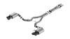 Borla 2024 Ford Mustang GT 5.0L V8 w/ Active Exhaust ATAK Cat-Back Exhaust System - Black Chrome - 140963BC