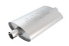 Borla Universal Pro-XS Oval 2.5in Inlet/Outlet Center/Center Notched Muffler - 400496