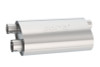 Borla Universal Pro-XS Muffler Oval 3in Inlet/ 2.5in Dual Outlet Transverse Flow Notched Muffler - 400499