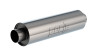 Borla Universal Muffler 6.75 X 24.00in LG. X 3.53 I.D. w/Nipples, Un-notched , OAL 29.00in - 401624