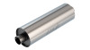 Borla Specialty Muffler 3in Center In/Out 7.75in Dia. 24in Body 29in OAL Touring Notched - 401662