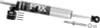 Fox 2007+ Jeep JK 8.2in 2.0 Tie Rod Clamp Steering Stabilizer - 985-02-122