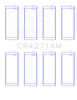 King 1/95-12/09 Chrysler/ 1/02-12/06 Jeep 148CI 2.4L L4 (Size STD) Rod Bearing Set - CR4271AM