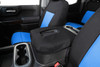 Covercraft 19-21 Chevrolet Silverado/ Endura PrecisionFit Custom Front Row Seat Covers - Blue/Black - GTC4168ABENDB Photo - out of package