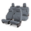 Covercraft 13-18 Dodge Ram Leatherette PrecisionFit Custom Front Row Seat Covers - Med Grey - GTD1377ABLTMG Photo - out of package