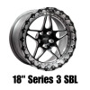 Belak 18x11 / 6.75in BS / 5x112mm BP / High Pad / Series 3 - Single Beadlock Wheel - 18115112S36SB-SBL