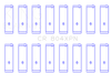 King Engine Bearings Ford 260Ci 289Ci 302 5.0L Windsor (Size STDX) Connecting Rod Bearing Set - CR804XPNSTDX