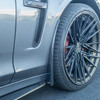 EOS Carbon Fiber Front Splash Guads - 16-19 Cadillac CTS-V (MF-550-BKCF)