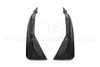 EOS Carbon Fiber Rear Splash Guads - 16-19 Cadillac CTS-V (MF-551-BKCF)