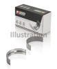 King Engine Bearings Mercedes Benz Om611.960/981/821/962/966 (Size +0.75mm) Main Bearing Set - MB1190XA0.75