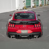 EOS Rear Spoiler w. Carbon Fiber Wickerbill - Matte Black - 24+ Mustang S650 (SPOILER-891-ABS_SPLITTER-752-BKCF)