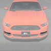 EOS Carbon Fiber Fog Light Eyebrow Trim - 15-17 Mustang GT (FOG-1114-BKCF)