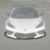 EOS Z07 Style Front Splitter & Carnards - Carbon Fiber - C8 Corvette (FLIP-476-BKCF_SPLITTER-477-BKCF)
