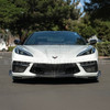 EOS Z07 Style Front Splitter & Carnards - Carbon Fiber - C8 Corvette (FLIP-476-BKCF_SPLITTER-477-BKCF)
