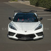 EOS Z07 Style Front Splitter & Carnards - Carbon Fiber - C8 Corvette (FLIP-476-BKCF_SPLITTER-477-BKCF)