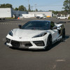 EOS Z07 Style Front Splitter & Carnards - Carbon Fiber - C8 Corvette (FLIP-476-BKCF_SPLITTER-477-BKCF)