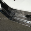 EOS Z07 Style Front Splitter & Carnards - Carbon Fiber - C8 Corvette (FLIP-476-BKCF_SPLITTER-477-BKCF)
