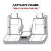 Covercraft 01-06 Ford Super Waterproof Polyester SeatSaver Custom Front Row Seat Covers - Grey - SS3347WFGY Photo - out of package