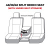 Covercraft Endura Waterproof Polyester SeatSaver Custom Front Row Seat Covers - SS3438WFBK Photo - out of package