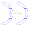 King Mazda FP/FS Thrust Washer Set - TW156AM