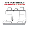 Covercraft 21-23 Chevrolet Tahoe Polycotton SeatSaver Custom Third Row Seat Covers - Tan - SS7534PCTN Photo - out of package