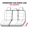 Covercraft 19-24 Ford F-250 Polycotton SeatSaver Custom Second Row Seat Covers - Grey - SS8497PCGY Photo - out of package
