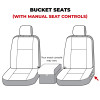 Covercraft 07-13 Toyota Tundra Carhartt SeatSaver Custom Front Row Seat Covers - Brown - SSC2382CABN Photo - out of package