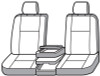 Covercraft 07-12 GMC Sierra1500 Carhartt Super Dux SeatSaver Custom Front Row Seat Covers - Black - SSC3381COBK Photo - out of package