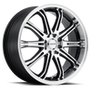 Maxxim Ferris 16x7 10x105/114.3 ET40 Black Machine Face - 4S67T54405