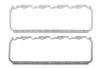 Cometic Mark-IV BB V8 .125in Fiber Valve Cover Gskt Set-Fits Brodix BP DN-9-9 Deg Valve Angle Heads - C15268-125