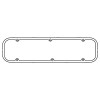 Cometic Buick 350 Small Block V8 .188in ML Fiber Valve Cover Gasket - C15273-188