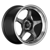 Konig Hyperspec 17x8 5x100 ET40 Anthracite Metallic Wheel w/ Mirror Machined Lip (Knurled Bead) - HP87510406