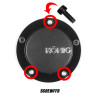Konig Cap Screw (Black) For CAPFFB - Flow Formed (Single) - SCREWFFB