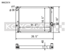 Koyo 88-99 BMW 3-Series inc. E36 M3 (MT / 6 Cyl. ONLY) Radiator - HH422674
