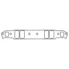 Cometic Chevy Gen-1 Small Block V8 .060in Fiber Intake Manifold Gasket Set - 1.310in x 2.210in Port - C15609-060
