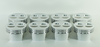 Mahle MS Piston Set GM 604 350ci 4.005in Bore 3.48in Stk 5.7in Rod 0.927 Pin -5cc 10.5 CR Set of 8 - 930127805