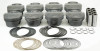 Mahle MS Piston Set SBF 302ci 3.630in Bore 3.65in Stroke 5.933in Rod .866 Pin -5cc 10.0 CR Set of 8 - 930134030