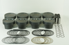 Mahle MS Piston Set SBC 433ci 4.155in Bore 4.000in Stroke 6.0in Rod .927 Pin -20cc 10.5 CR Set of 8 - 930211455