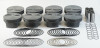 Mahle MS Piston Set LS7 430cid 4.135in Bore 4.000in Stroke 6.067in Rod .927in Pin -2.5cc 11.8 CR - 930221535