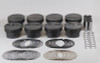 Mahle MS Piston Set GM LSX 376cid 4.065x1.330CH 3.622 Stk 6.098 Rod .945 Pin -5.8cc 10.1CR Set of 8 - 930227065