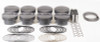 Mahle MS Piston Set Ford 348CI 4.035 Bore 3.400stk 5.400Rod .927 Pin -6.5cc 10.0 CR Set of 8 - 930245735