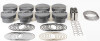 Mahle MS Piston Set SBF 348ci 4.125in Bore 3.4in Stroke 5.4in Rod .927 Pin -6cc 10.4 CR Set of 8 - 930250425
